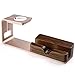 Seenda Apple Watch Stand Iwatch Series 2 Stand Aluminum Alloy and Bamboo Wood Build Holds Charging Dock Charge Station Stock Cradle Holder for Apple Watch Both 38mm and 42mm & iPhone 6/6s plus 5S 5
