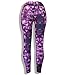 Workout Pants for Yoga Women Clothes Leggings Gym Activewear Exercise with Wide Waistband Style Fitness Spandex Pants(Purple Large)