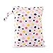 Welecom Reusable Waterproof Zip Wet Dry Bag for Baby Kid Infant Cloth Diaper Nappy Pouch