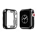 top4cus Environmental Soft Flexible TPU Anti-Scratch Lightweight Protective 42mm Iwatch Case Compatible Apple Watch Series 5 Series 4 Series 3 Series 2 Series 1 - Black