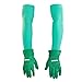 THORIUM Green Gardening Heavy Duty Arm Sleeve Protectors Prevents Skin Irritation Scrapes UV Protection Lycra Comes Complete with Gloves & Storage Bag
