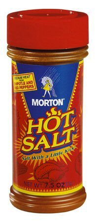 Morton Hot salt dot 4oz (024600011228)