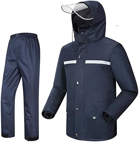Waterproof Jackets Adult Raincoat Fashion Outdoor Motorcycle Raincoat Rain Pants Suit Riding Fishing Clothes For Men And Women (7 Colors Optional)