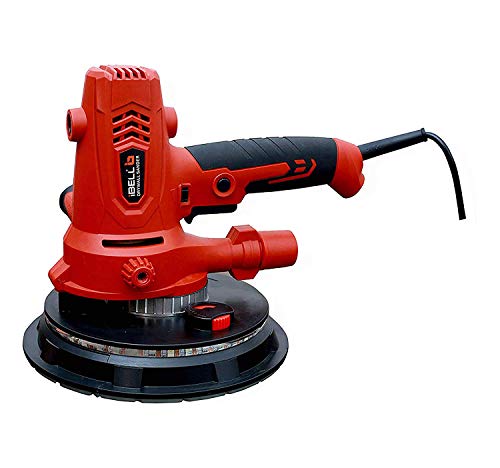 iBELL Dry Wall Sander DS80-70, 180MM, 800W, 1200-2300rpm with Vacuum and LED Light