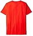 Under Armour Boys' One Step Ahead T-Shirt, Risk Red (600)/Reflective, Youth Medium