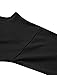 Allegra K Women's Scoop Neck Cut Out Shoulder Oversized Tunic Top XL Black