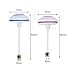 YKS 5.8GHz Circular Polarized Mushroom Antenna RP-SMA Female Plug RX/TX Set for RC 5.8G Transmitter and Receiver (Straight inner hole)
