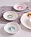 4pcs Ceramics Cat Dinner Plate Seasoning Dishes Sushi Dipping Bowl Appetizer Plate Dessert Plate,Home Decoration