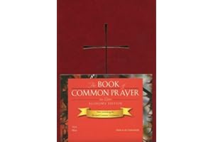 1979 Book of Common Prayer Economy Edition, imitation leather wine color