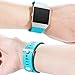Wepro Fitbit Ionic Watch Band, Bands Replacement Sport Strap Accessory for Fitbit Ionic Smartwatch, Buckle, Teal , Large
