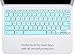 Keyboard Cover for Acer Chromebook Spin 11 311 CP311 511 512/Chromebook 11 R11 CB3-131/132 CP311 C738T CB5-132T/Chromebook Spin 713 CP713 R13 CB5-312T/Acer Chromebook 14 15 inch -Mint Green