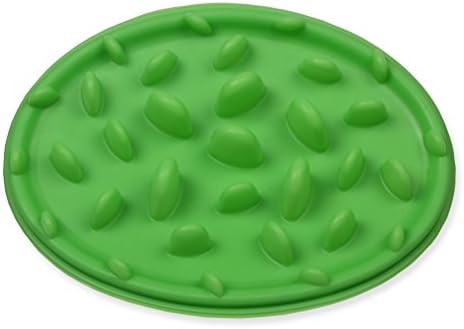 Walover Slow Pet Dog Feeder Bowl Anti-choke for Feeding Dogs&amp;Cats(Green)