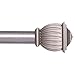Kenney KN71674 Beckett Soft Square End Standard Decorative Window Curtain Rod, 48-86