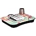 LapGear Cup Holder Lap Desk with Device Ledge - Full Bloom - Fits up to 15.6 Inch Laptops - Style No. 46301