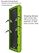 Bobj Rugged Case for ASUS ZenPad Z380, P022 (Z380C, Z380CX, Z380KL, Z380M, P00A, P024) – BobjGear Custom Fit - Patented Venting - Sound Amplification - BobjBounces Kid Friendly (Gotcha Green)