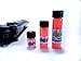 Glow-On Bubble Gum Red Color and Warm Red Glow, Gun Night Sights Paint, Medium Size 4.6 ml Vial. Concentrated, Bright Long Lasting Luminescence.