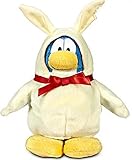 Disney Club Penguin 6.5 Inch Series 12 Plush Figure White Chocolate Bunny Includes Coin with Code!