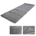Niceway Portable Grey Mattress Sleeping Pad, Strong Stable Collapsible Great for Camping, Traveling and Home Lounging