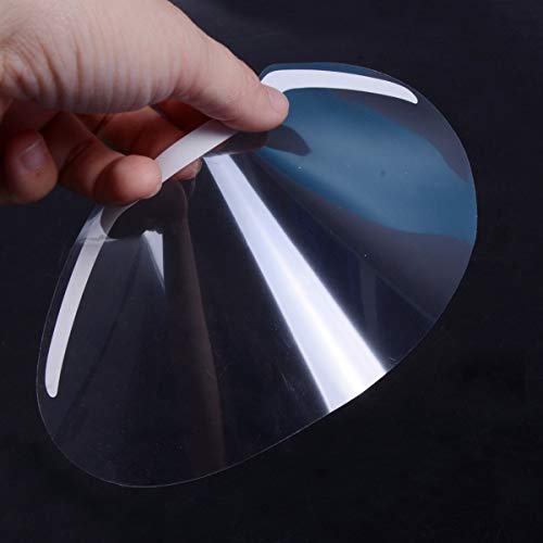100 PCS Microblading Permanent Makeup Shower Face Shields Visors, Masks for Hairspray Salon Supplies and Disposable Face Shields Eyelash Extensions Eye Eyelid Surgery Aftercare