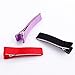 KOONY Toddler Baby Hair Clips Grosgrain Ribbon Lined Alligator Clips 1.9