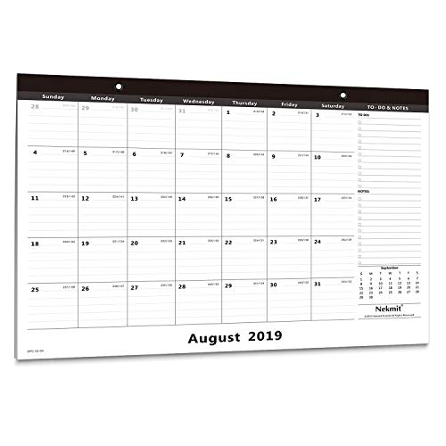 1 Nekmit+Monthly+Desk+Calendar+October