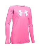 Under Armour Girls' UA Big Logo Long Sleeve T-Shirt