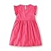 Fiream Girls Summer Casual Dresses Cotton Short Sleeves Flower Dresses