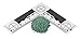 Malachite; Pure & Natural: by World of Wood- Crushed Inlay Stone Perfect for Wood Inlay, Jewelry, Art, and More (Medium Consistency) (1/2 oz)