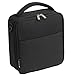 UPPER ORDER Reusable Insulated Lunch Box for Men and Women (Black) Durable Leakproof Cooler Tote Bag Freezable Lunch Bag for Adults. Top Women and Mens Lunch Box for Office Work, Picnic