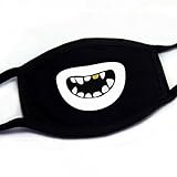 Polytree Unisex Printed Cute Cotton Face Mask Anti-Dust Mouth-Muffle - Style 4