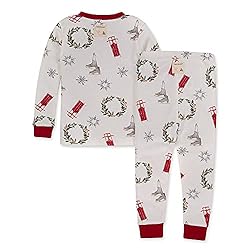 Burt's Bees Baby baby girls Pajamas, Tee Pant
