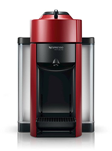 Nespresso GCC1-US-RE-NE VertuoLine Evoluo Coffee and Espresso Maker, Red (Discontinued Model) - Thumbnail 2