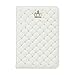 iPad Mini Case, iPad Mini 2 Case, iPad Mini 3 Case, IDEGG Fashion PU Leather Crown Design Bling Protective Smart Stand Case Cover with Auto Wake/Sleep for Apple iPad Mini 1/2/3 (White)