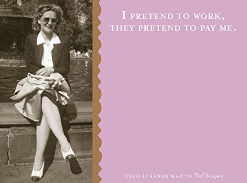 Shannon Martin Design Sticky Notes, Pretend to Work