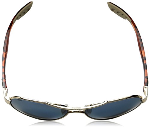 Costa del Mar Loreto Polarized Aviator Sunglasses, Rose Gold, 56.5 mm