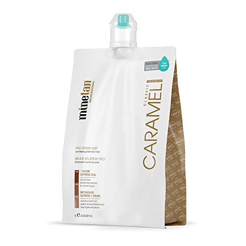 MineTan Sunless Spray Tanning Pro Kit - Tan.Lite Spray Tan Machine with 10 x Solutions