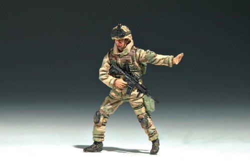 Trumpeter US 101st Airborne Division Crew Figure Set, Scale 1/35, 4-Pack