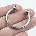 Imperia 18+ Adults Only Sex Toys Collection Penis Glans Ring Erection Enhancing with Stainless Steel Joy Ball Sex Toy Rings for Cock Pleasure (2 Joy Balls, 30mm = 1.18