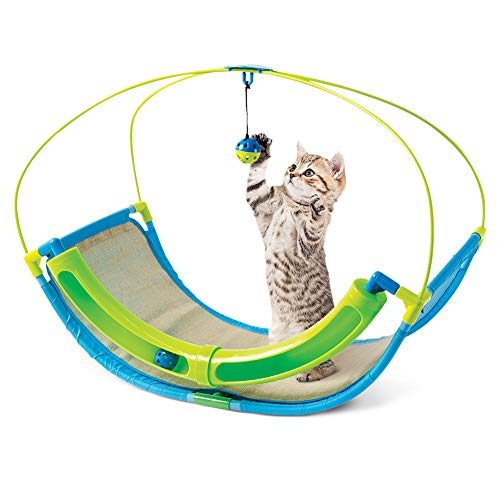 Pet Parade Cat Ball Swing - Playtime Rocking Toy