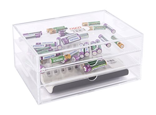 Osco Large Clear Acrylic Triple Drawer Buy Online In Qatar