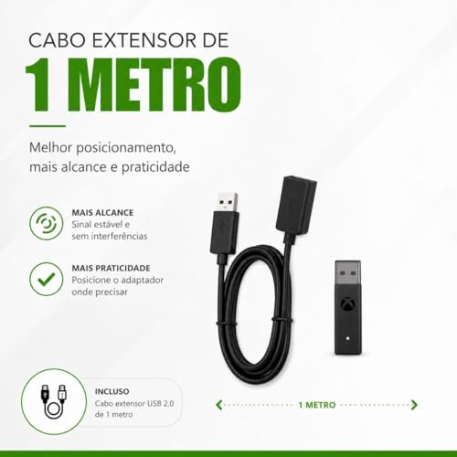 Adaptador de Controle para X Box para ate 8 Controles Windows com nota fiscal