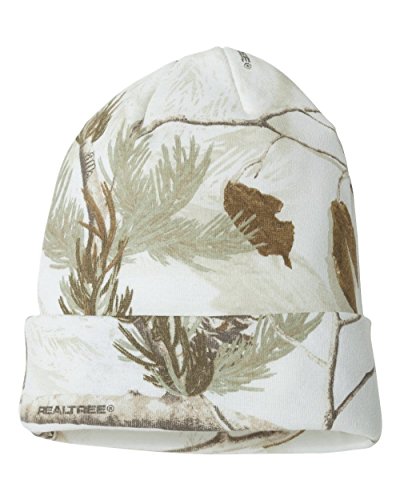 WearDgo Licensed Camo Hunting Beanies (Realtree AP Snow Camo 12