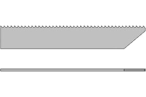 Proxxon Set of 2 Saw Blades for Micro-Sonic Cutter MSC (L x W x H) 90 x 45 x 15 mm, Separates Brittle Materials Such as 3D Printing Parts, Plaster and Wood, 27304