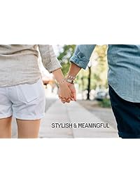 Finrezio - Juego de 6 pulseras de cordón de San Benito para mujer, para hombre, para protección contra el mal y medalla, para regalo católico, para joyas religiosas