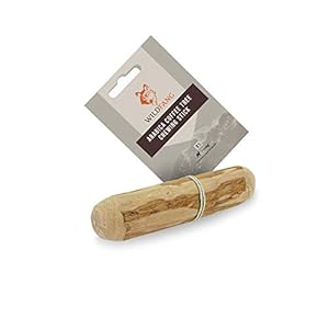 Wildfang® Raíz para Masticar Hecha de Madera del árbol de café para Perros I Hueso de Madera – Juguete para Masticar – Cuidado Dental y Entrenamiento de la mandíbula I Palo Duradero y Natural