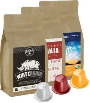 100% USDA Certified Organic Coffee - Nespresso Compatible Capsules - Artizan Coffee Blend (Variety Pack - 120 Pods) …