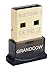 wireless 4.0 USB Adapter Bluetooth Dongle, GRANDCOW mini usb adapter for PC Windows 7 8 8.1 10 Vista XP, Stereo Headset Compatible