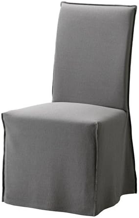 Amazon Co Jp Ikea 3パック椅子カバー ロング Risaneグレー ホーム キッチン