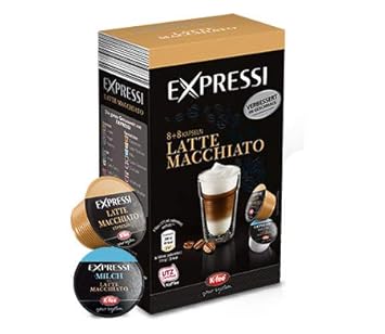 K-Fee Lounge Expressi Latte Macchiato Kaffeekapseln, 48 48 Kapseln ...