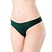 Beyond Intimates Women's Laser Cut Thong No Show Panties Assorted 12 Pack, Medium